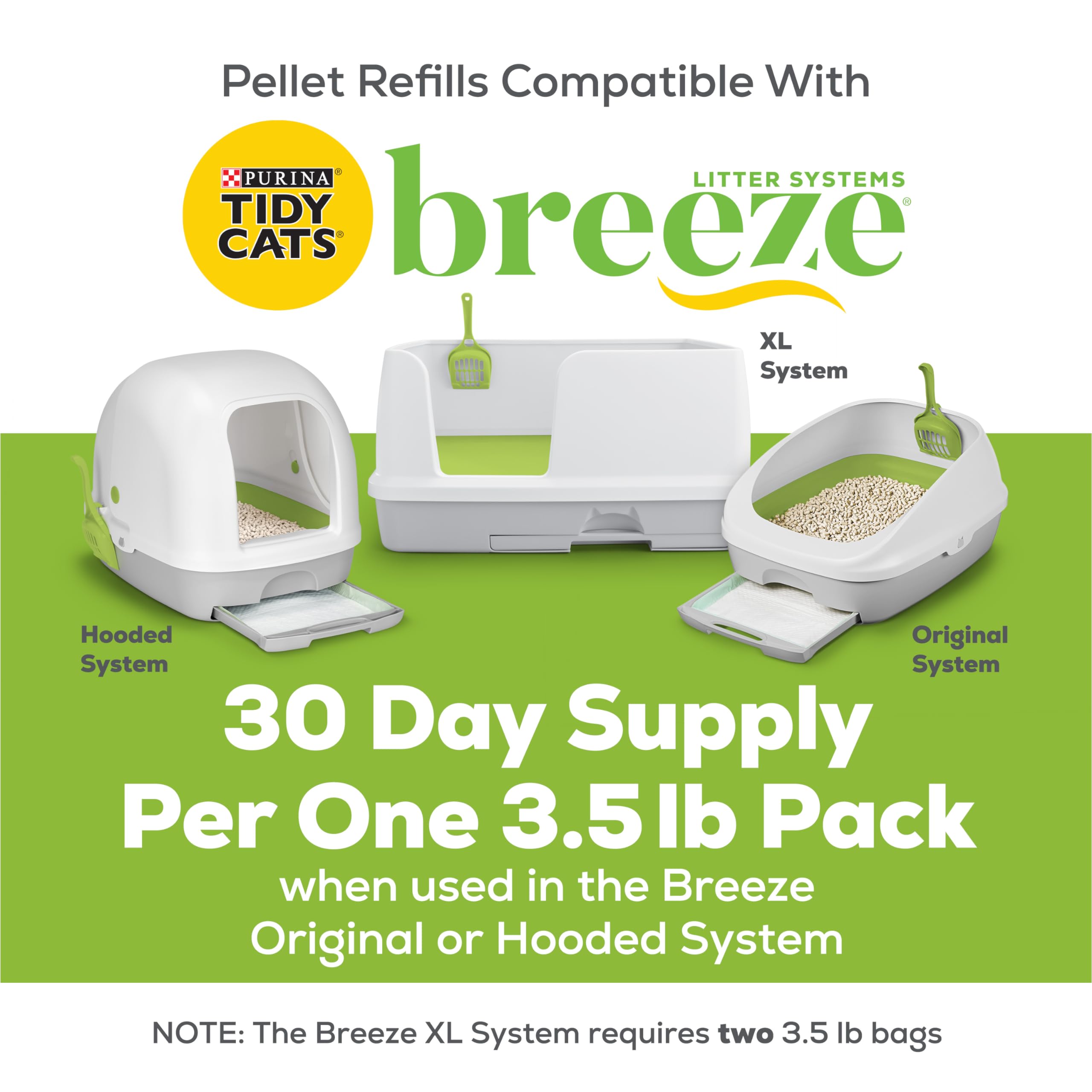 Foto 7 pulgar | Pellets De Arena Para Gatos Tidy Cats Breeze, 1,6 Kg (paquete De 4) - Venta Internacional.