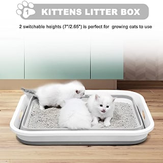 Foto 2 | Caja De Arena Para Gatos Maohegou, Grande, Para Gatitos Y Gatos Mayores - Venta Internacional.
