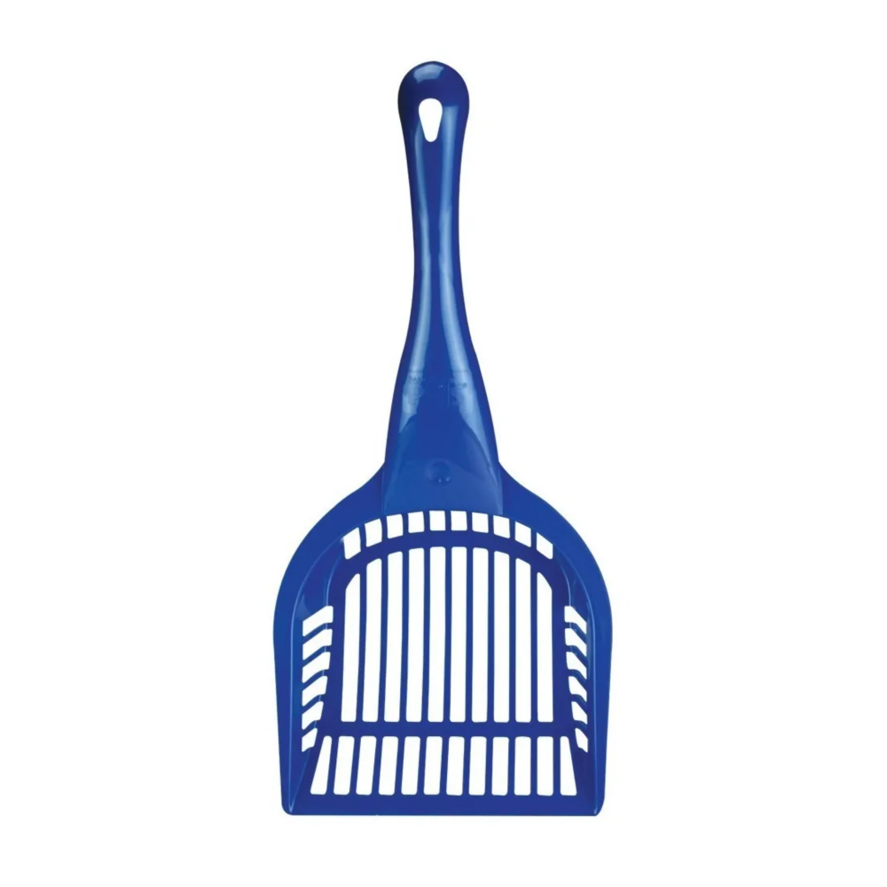 Foto 5 pulgar | Kit Para Gato Con Arenero Pala Neutralizador Belug,  Blanco Con Azul