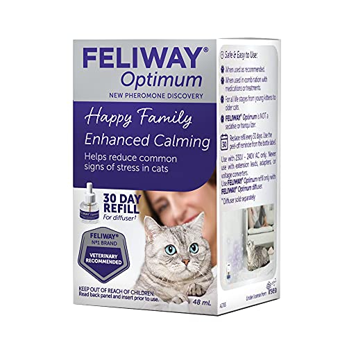 Foto 3 pulgar | Feliway Optimum Cat, Difusor De Feromonas Calmante Mejorado, - Venta Internacional.