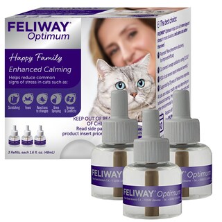 Foto 1 | Recarga Feliway Optimum, Feromonas Calmantes Mejoradas, 30 Días, Paquete De 3 - Venta Internacional.