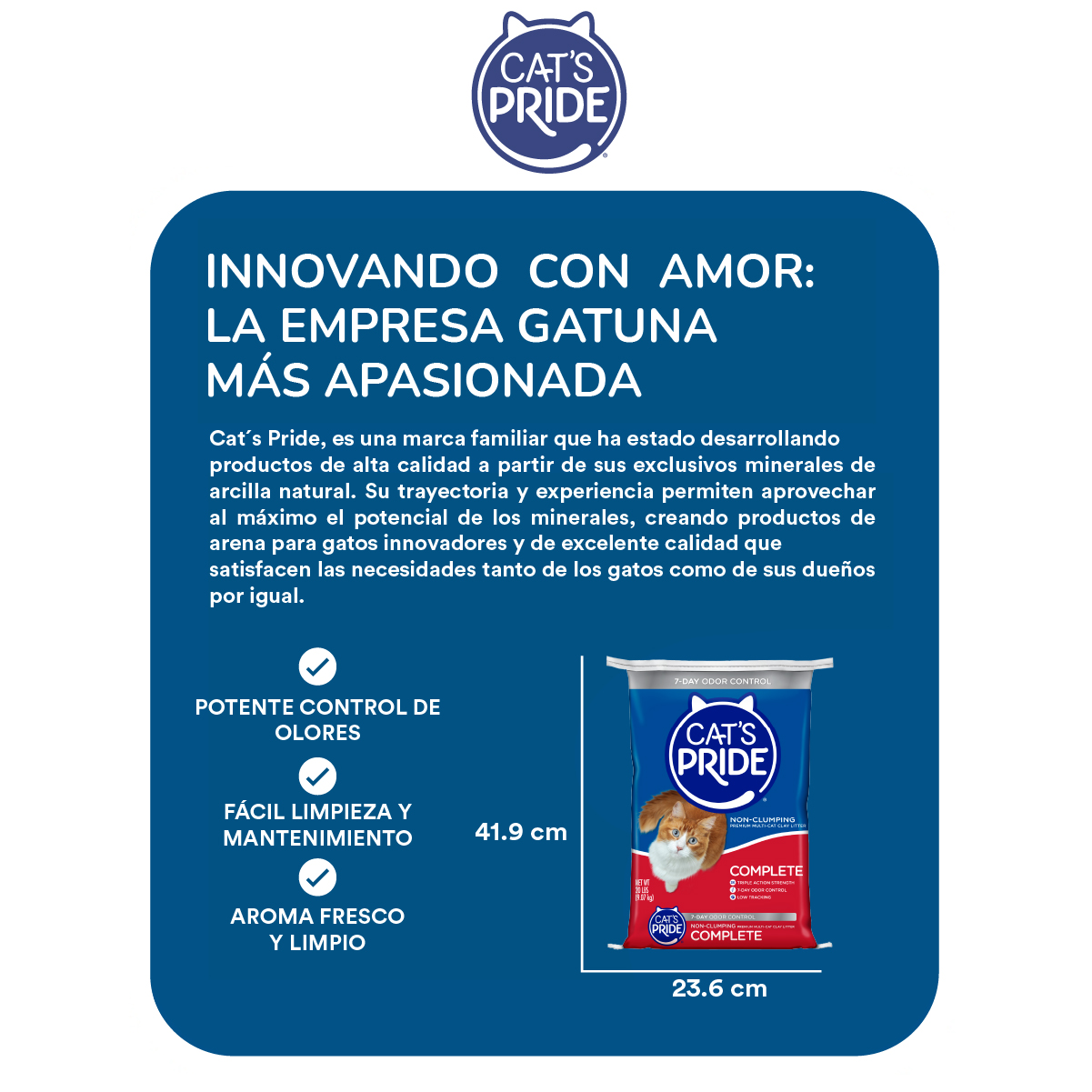 Foto 6 pulgar | Arena Cat´s Pride Complete 131-11-026202 20 lb
