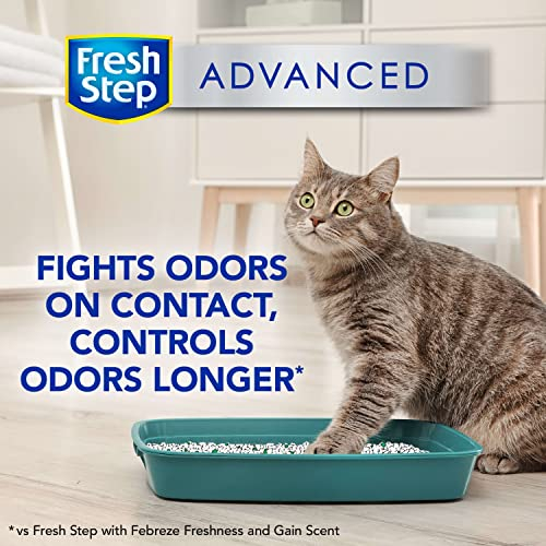 Foto 5 pulgar | Arena Para Gatos Fresh Step Advanced Clumping Gain Scent, 17 Kg, Paquete De 2 - Venta Internacional.