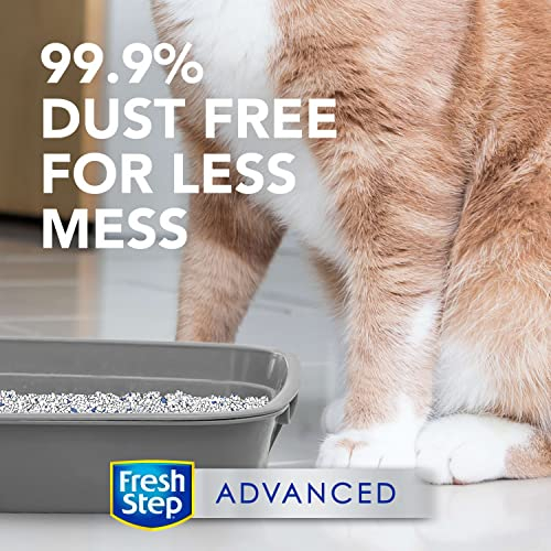 Foto 8 pulgar | Arena Para Gatos Fresh Step Advanced Clumping Gain Scent, 17 Kg, Paquete De 2 - Venta Internacional.