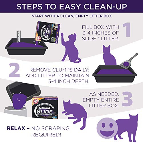 Foto 3 | Arena Para Gatos Arm & Hammer Slide Platinum, Para Varios Ga - Venta Internacional.