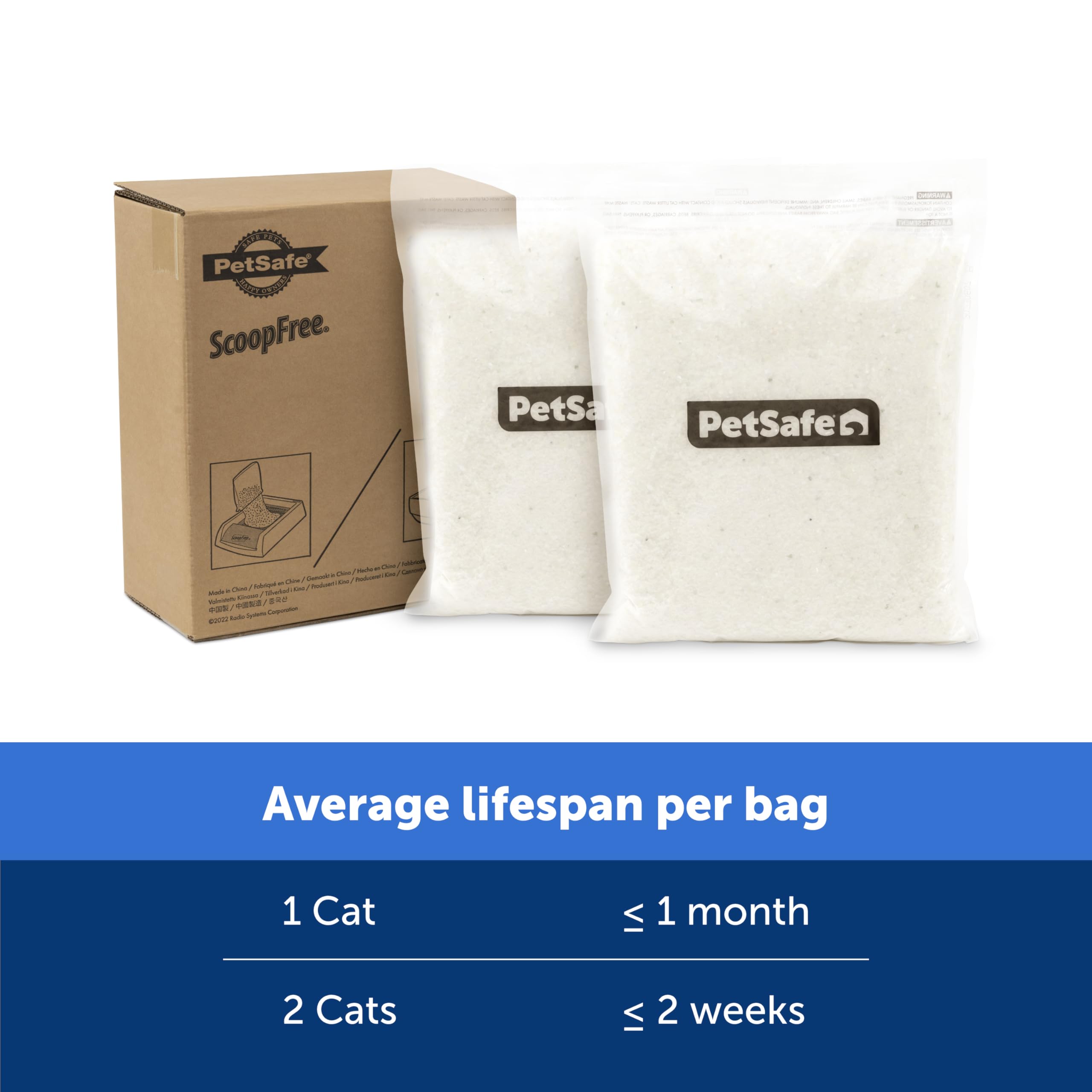 Foto 6 pulgar | Arena Para Gatos Petsafe, Sin Cuchara, Cristal De Primera Calidad, 3,9 Kg, Paquete De 2 - Venta Internacional.