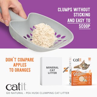 Foto 2 | Arena Para Gatos Catit Go Natural Con Cáscara De Guisante, 5,58 Kg - Venta Internacional.