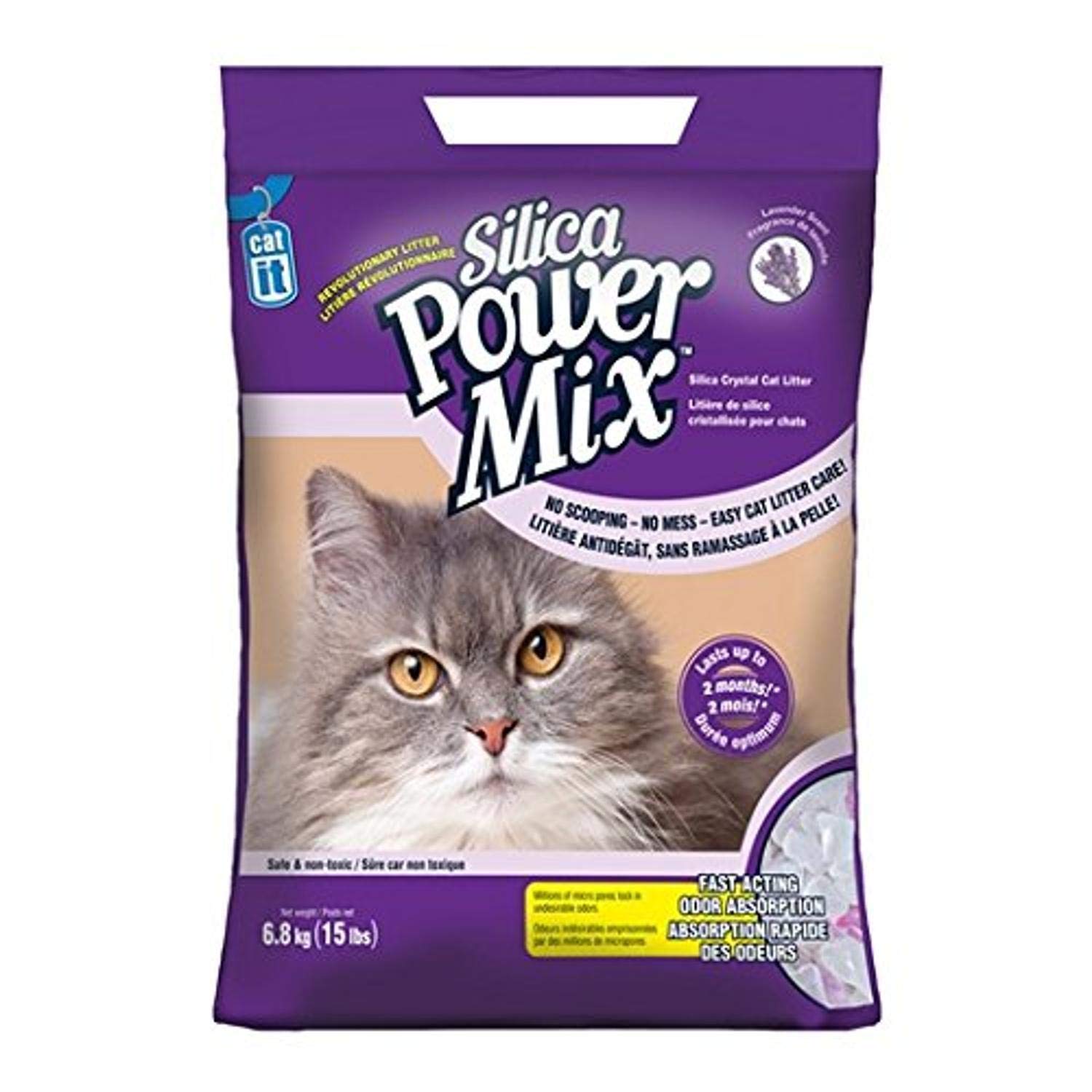 Foto 2 pulgar | Arena Para Gatos Catit Silica, 6,8 Kg, Con Fragancia De Lavanda - Venta Internacional.