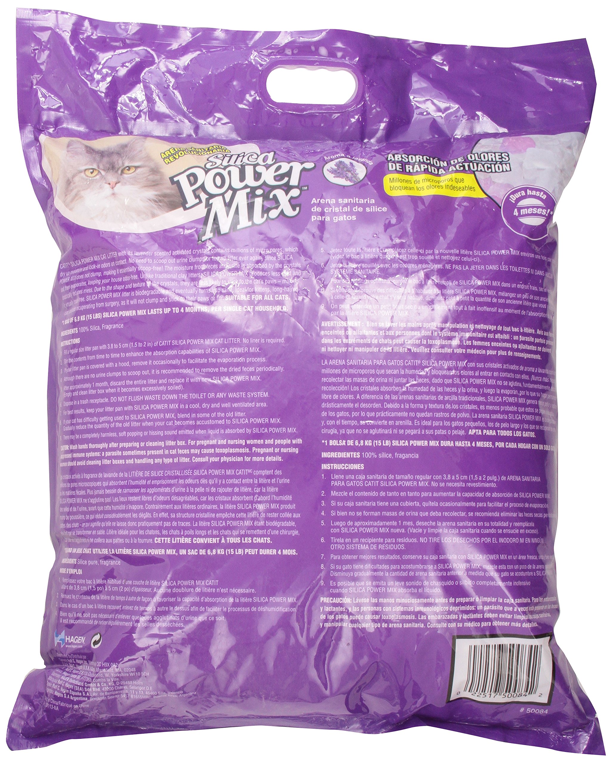 Foto 3 pulgar | Arena Para Gatos Catit Silica, 6,8 Kg, Con Fragancia De Lavanda - Venta Internacional.