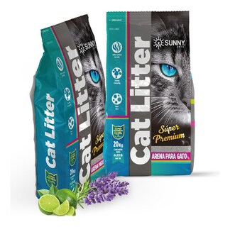 Foto 2 | Arena para Gatos Sunny Lavanda Premium 20 kg