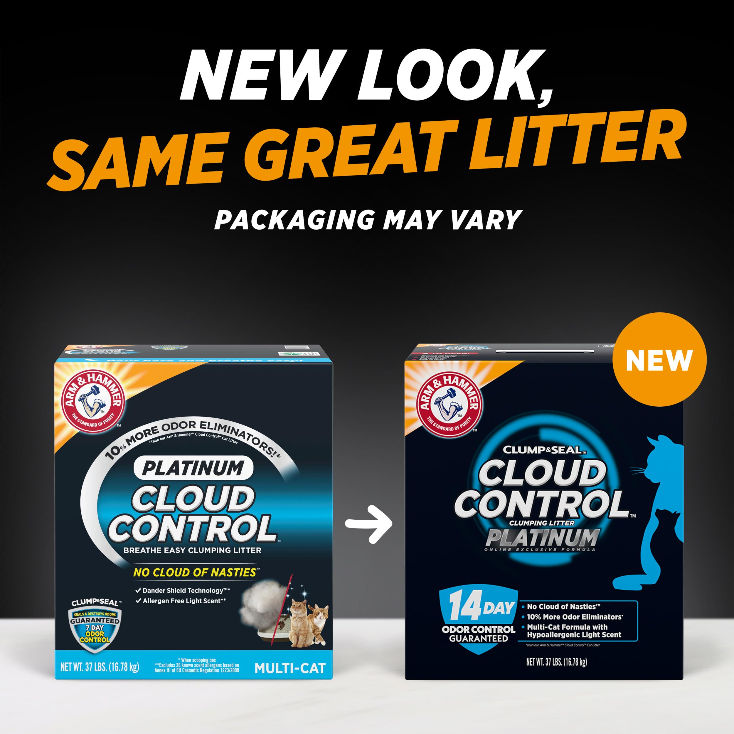 Foto 3 pulgar | Arena Para Gatos Arm & Hammer Cloud Control Platinum 16,78 Kg - Venta Internacional.
