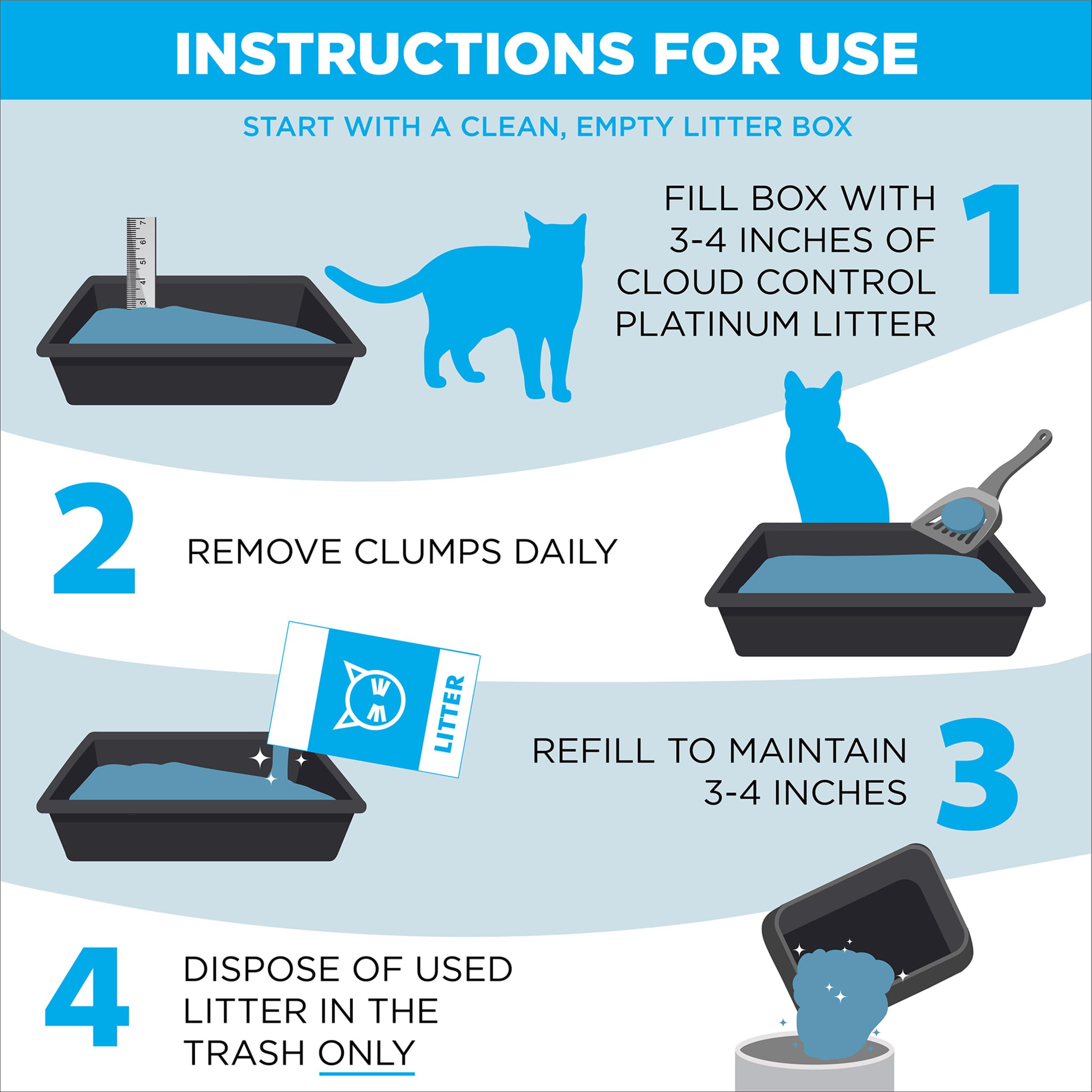 Foto 8 pulgar | Arena Para Gatos Arm & Hammer Cloud Control Platinum 16,78 Kg - Venta Internacional.