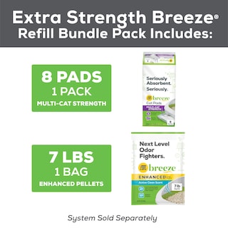 Foto 3 | Paquete De Recarga De Arena Para Gatos Purina Tidy Cats Breeze Extra Strength - Venta Internacional.