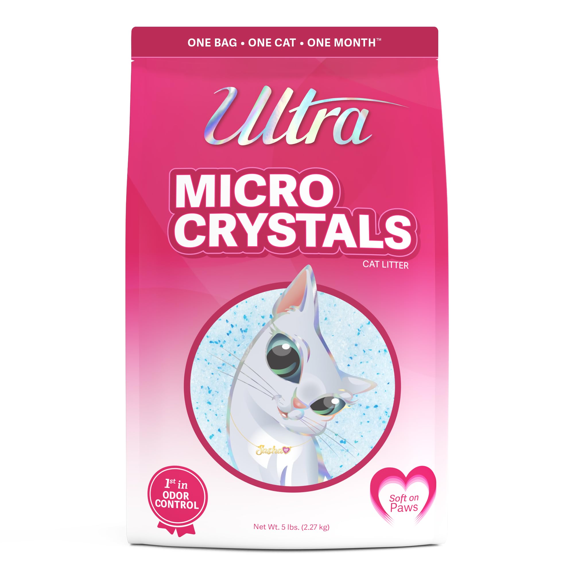 Foto 1 | Arena Para Gatos Ultra Micro Crystals, 2,27 Kg, Máximo Control De Olores - Venta Internacional.