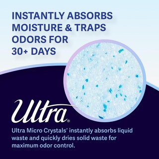 Foto 4 | Arena Para Gatos Ultra Micro Crystals, 2,27 Kg, Máximo Control De Olores - Venta Internacional.