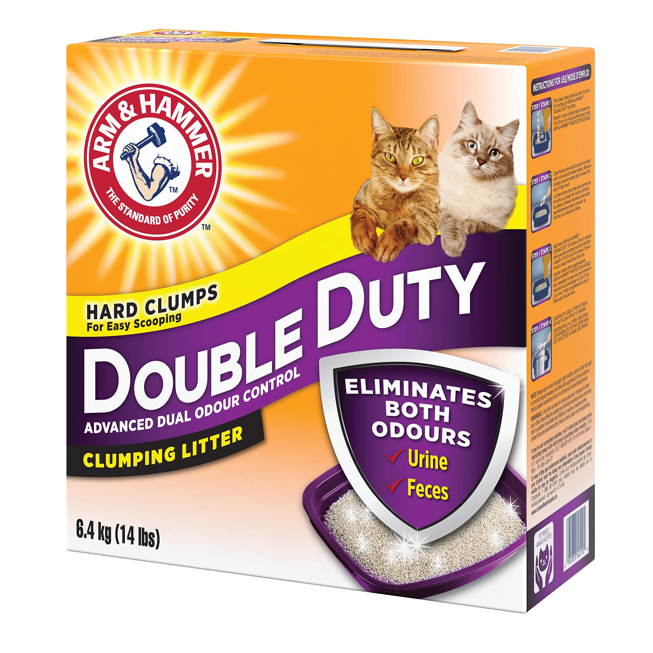 Foto 4 pulgar | Arena Para Gatos Con Brazo Y Martillo, Doble Uso, 6,4 Kg - Venta Internacional.