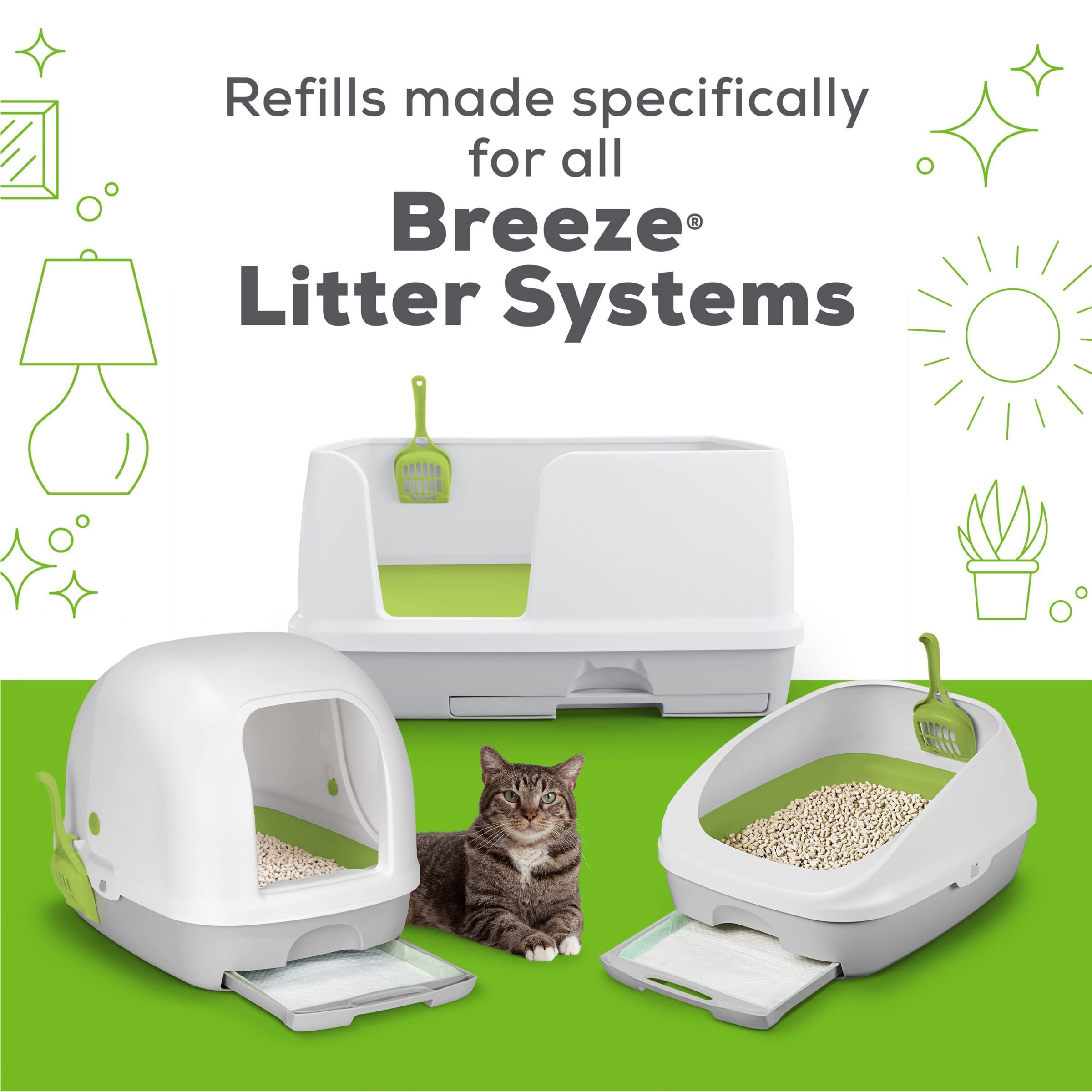 Foto 6 | Recambio De Arena Para Gatos Tidy Cats Breeze, 1,6 Kg (paquete De 4) - Venta Internacional.