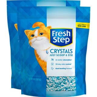 Foto 4 | Arena Para Gatos Fresh Step Crystals Perfumada, 3,6 Kg, Paquete De 2 - Venta Internacional.