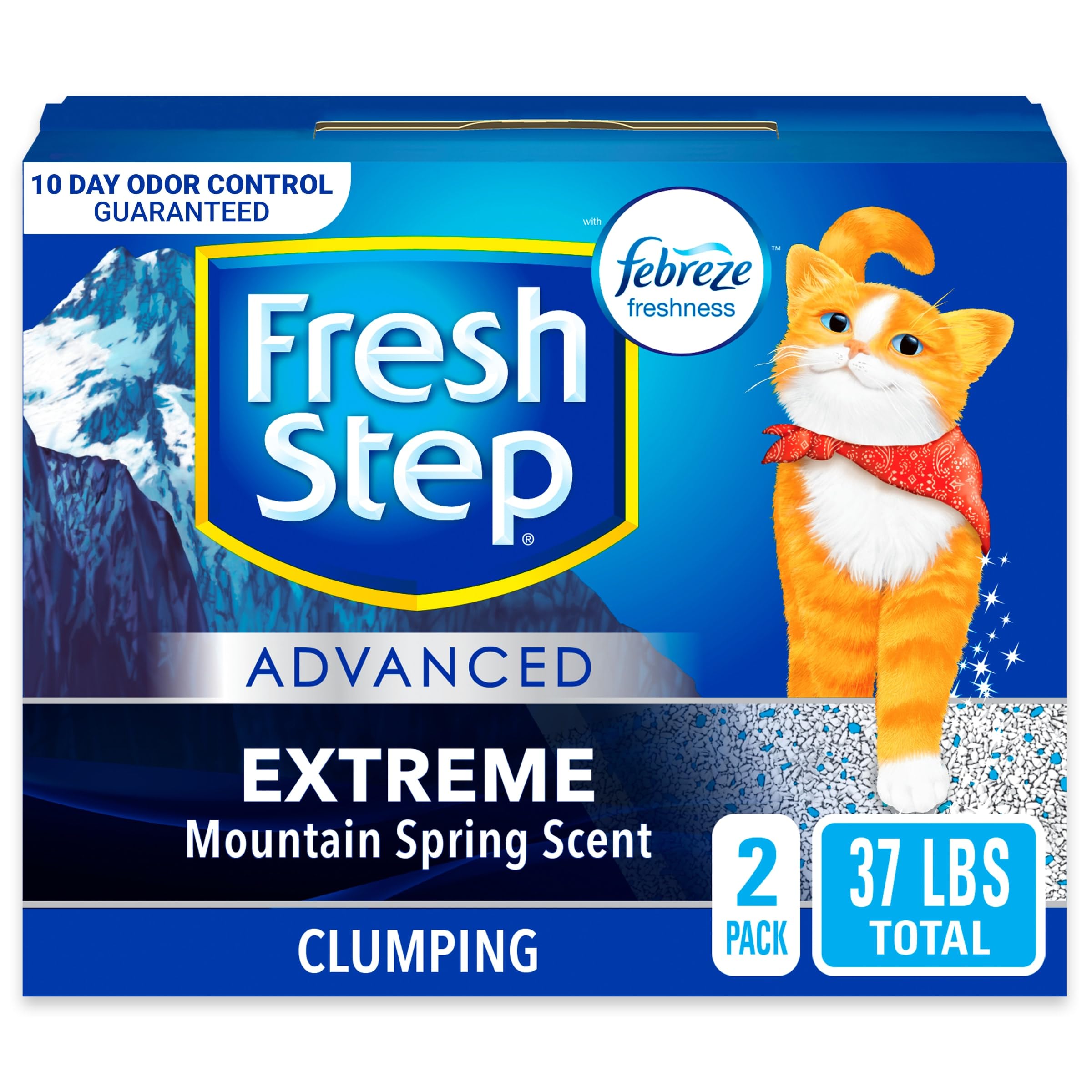 Foto 2 pulgar | Arena Para Gatos Fresh Step Advanced Extreme Clumping, 16,78 Kg - Venta Internacional.