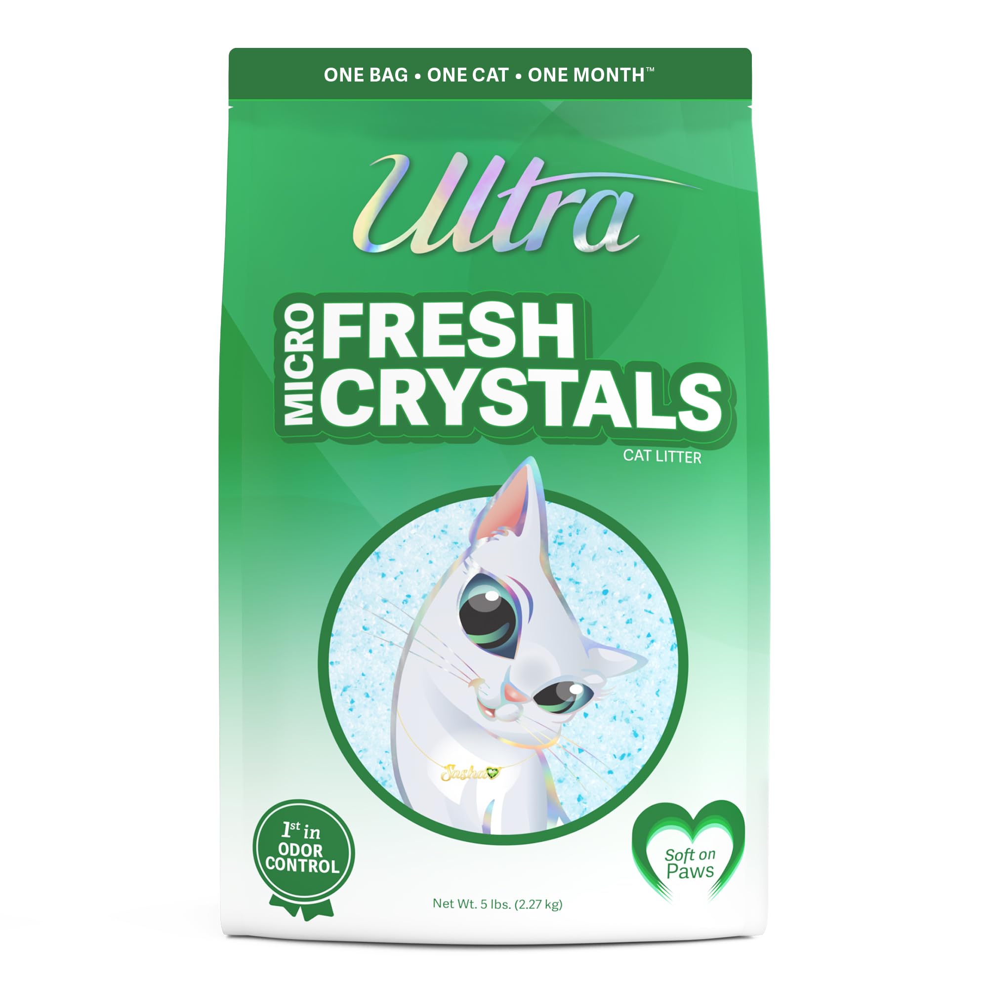 Foto 1 | Arena Para Gatos Ultra Fresh Con Microcristales Perfumados, 2,27 Kg, 99,9%, Libre De Polvo - Venta Internacional.