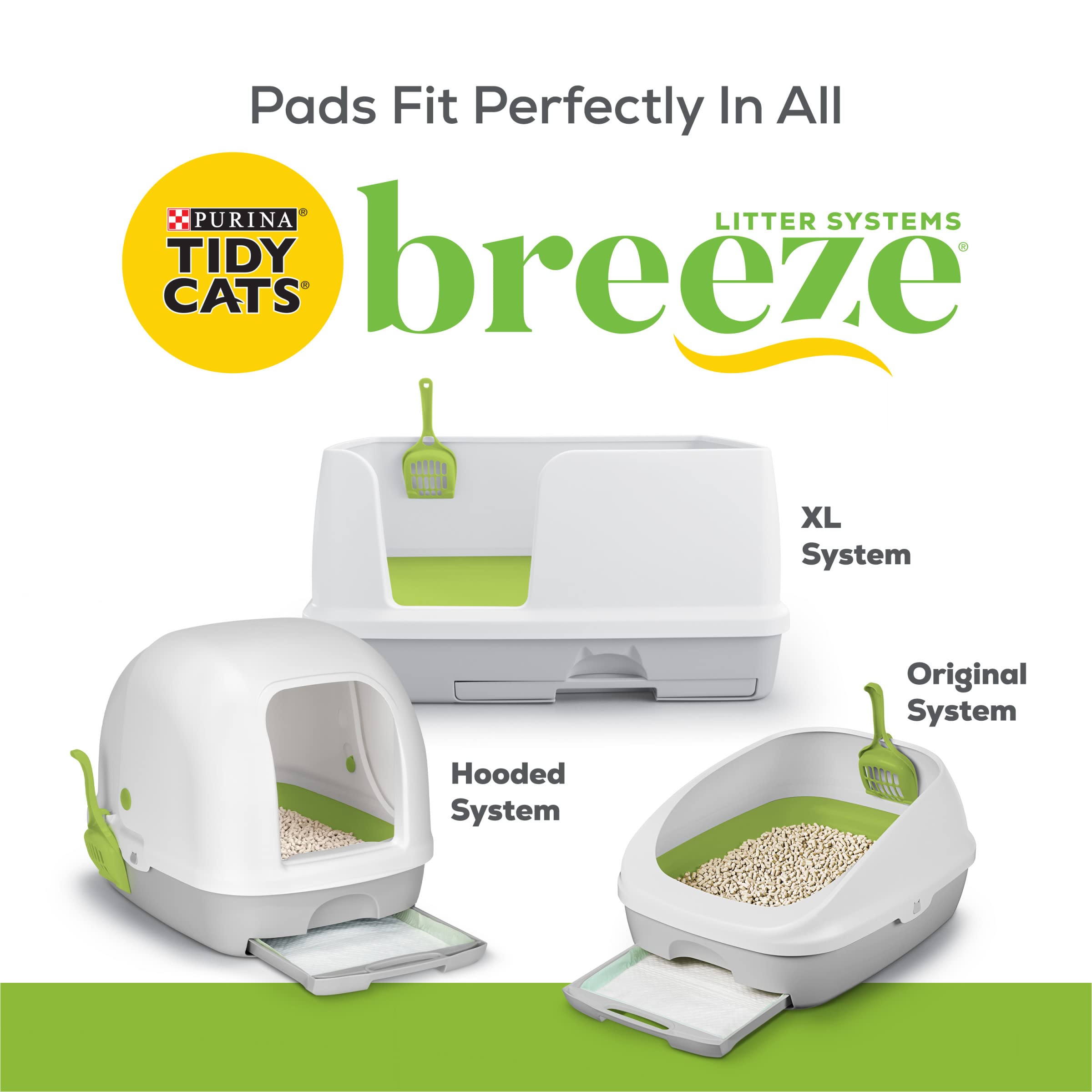 Foto 4 | Paquete De Recambio De Almohadillas De Arena Para Gatos Tidy Cats Breeze, 8 Almohadillas - Venta Internacional.