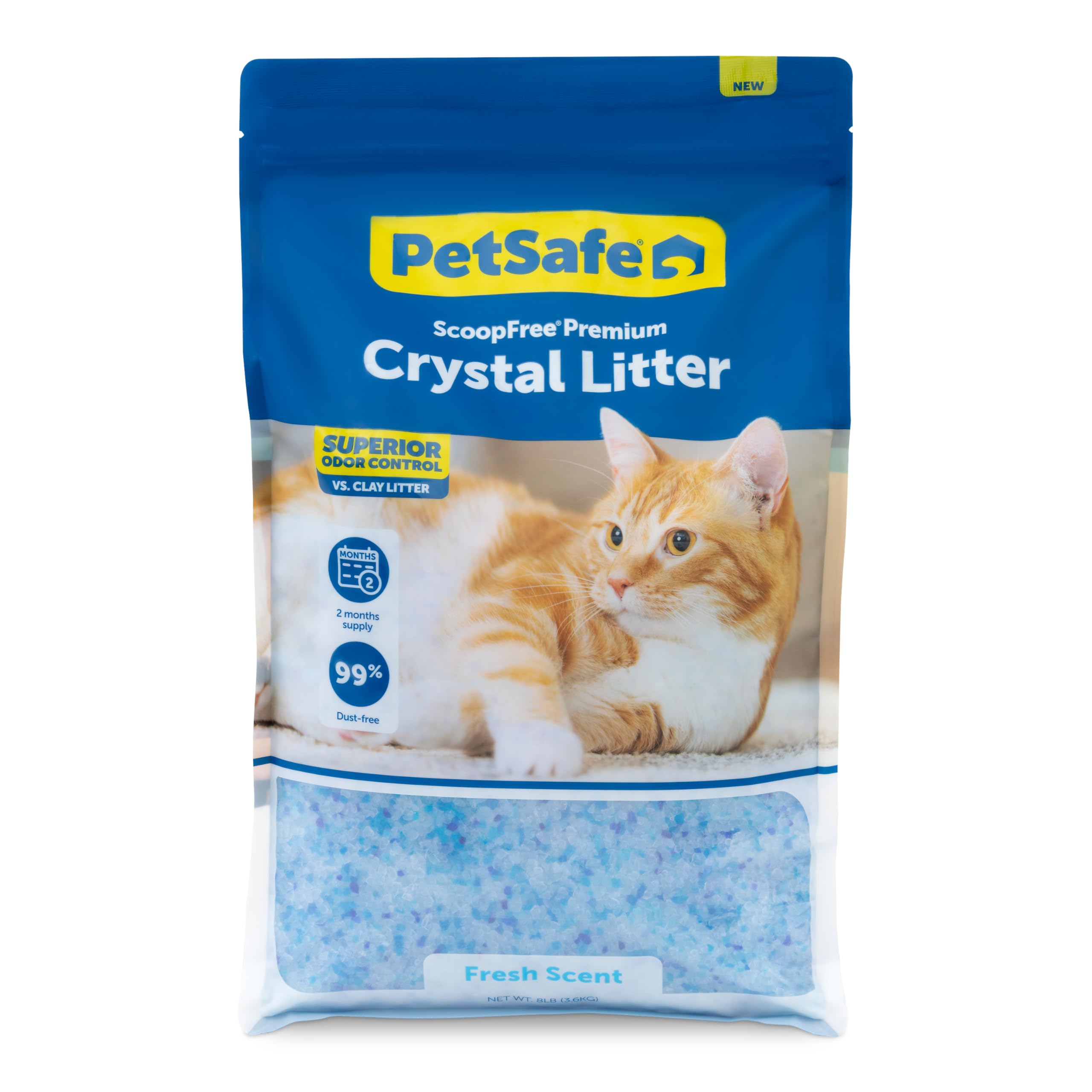 Foto 2 pulgar | Arena Para Gatos Petsafe, Bolsa De 3,6 Kg, Sin Cuchara, De Primera Calidad, Con Aroma Fresco - Venta Internacional.