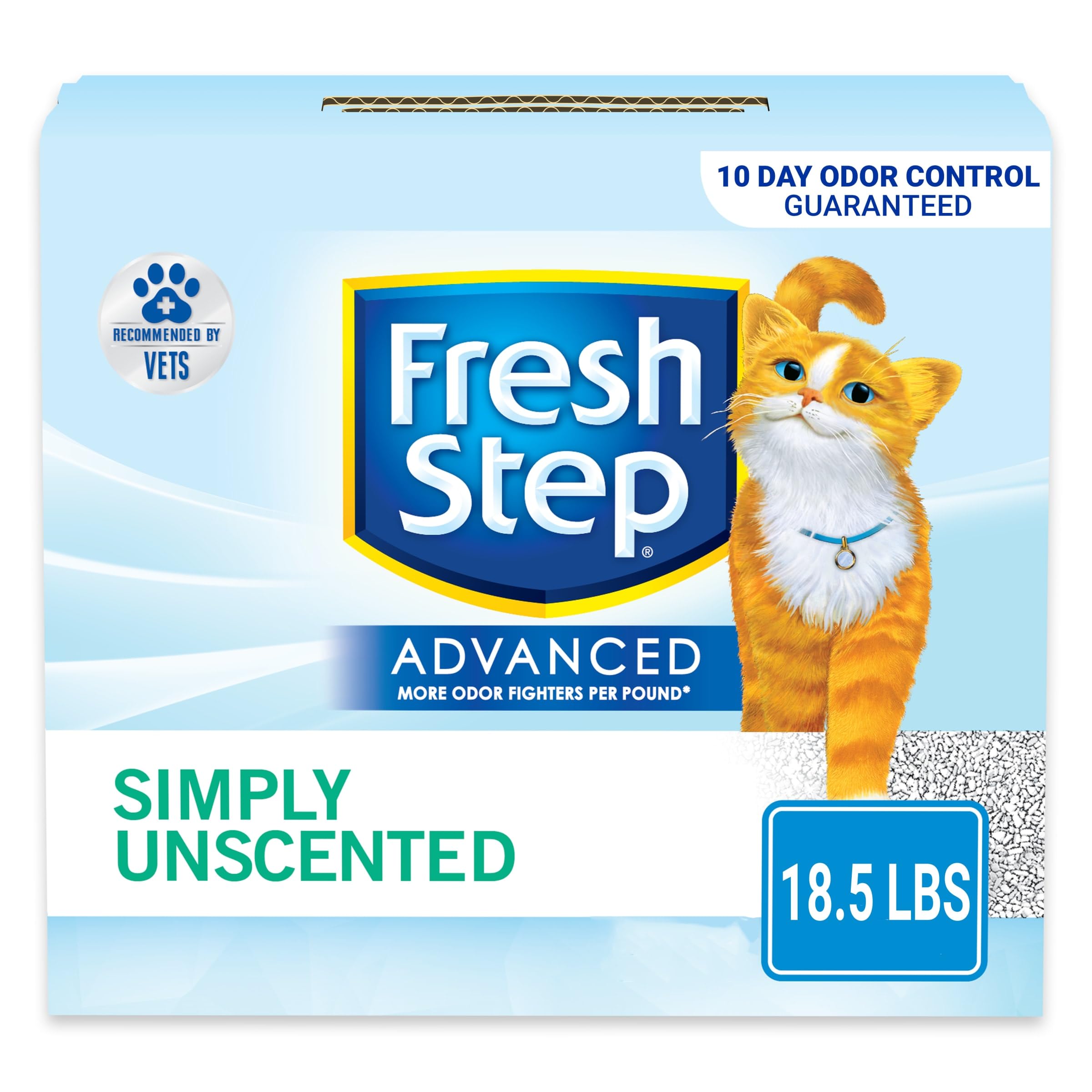 Foto 2 pulgar | Arena Para Gatos Fresh Step Advanced, Simplemente Sin Perfume, 8,4 Kg - Venta Internacional.