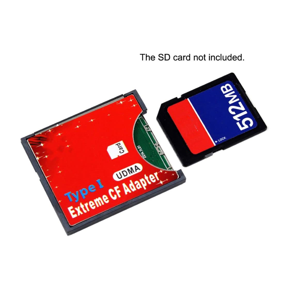 Foto 4 pulgar | Adaptador De Tarjetas De Memoria Chenyang Sd A Cf Tipo I - Venta Internacional.