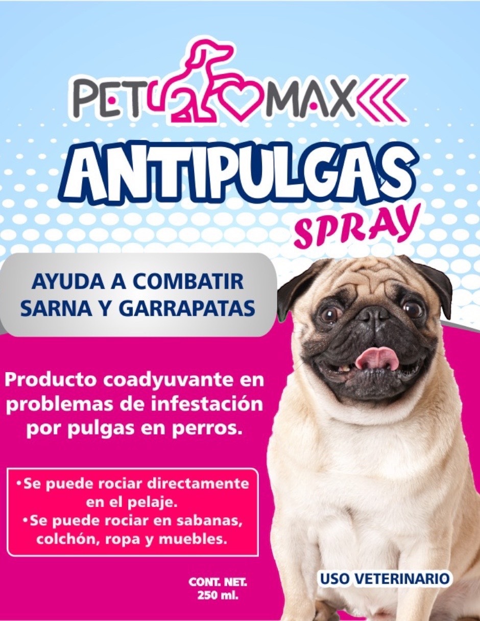 Foto 5 pulgar | Spray Antipulgas Terriomax para Perro Petmax Máxima Eficacia