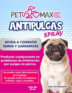 Foto 4 | Spray Antipulgas Terriomax para Perro Petmax Máxima Eficacia