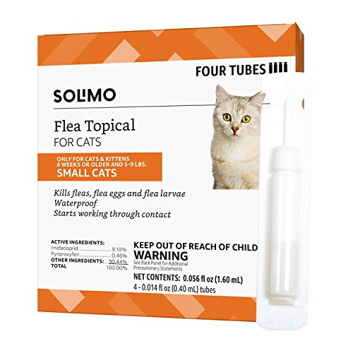 Foto 4 pulgar | Prevención Tópica Contra Pulgas Para Gatos Solimo Small (2,3 A 4,1 Kg), 4 - Venta Internacional.