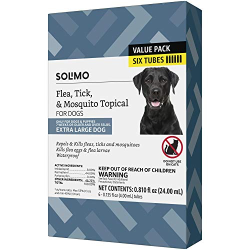 Prevención Tópica Contra Pulgas, Garrapatas Y Mosquitos Para Perros De Gran Tamaño - Venta Internacional.