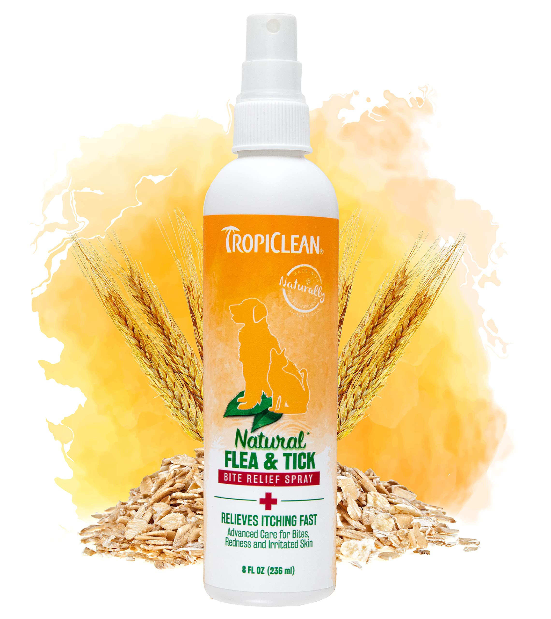 Foto 2 pulgar | Spray Para Aliviar Las Picaduras De Pulgas Y Garrapatas Tropiclean, 240 Ml, Para Perros - Venta Internacional.