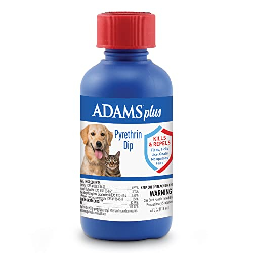 Foto 2 pulgar | Dip De Piretrina Para Pulgas Y Garrapatas Adams Plus Para Perros Y Gatos, 120 Ml - Venta Internacional.