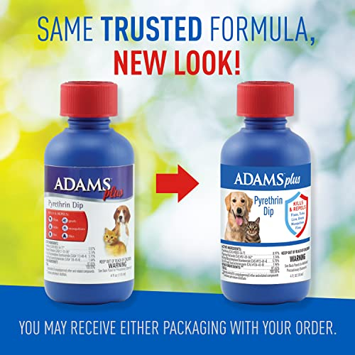 Foto 3 pulgar | Dip De Piretrina Para Pulgas Y Garrapatas Adams Plus Para Perros Y Gatos, 120 Ml - Venta Internacional.