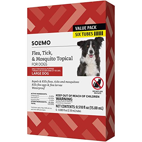 Prevención Tópica Contra Pulgas, Garrapatas Y Mosquitos Para Perros Grandes - Venta Internacional.