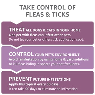 Foto 5 | Tratamiento Tópico Para Pulgas Y Garrapatas Amazon Basics Para Perros Grandes - Venta Internacional.