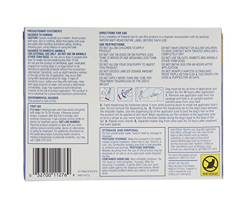Foto 3 pulgar | Prevención De Pulgas Y Garrapatas Hartz Ultraguard Pro Para Perros De 15 A 30 Libras - Venta Internacional.