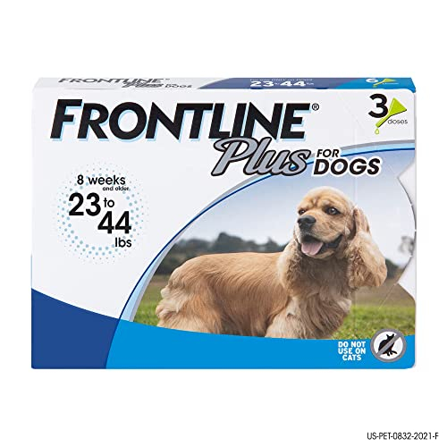 Tratamiento Contra Pulgas Y Garrapatas Frontline Plus Para Perros Medianos - Venta Internacional.