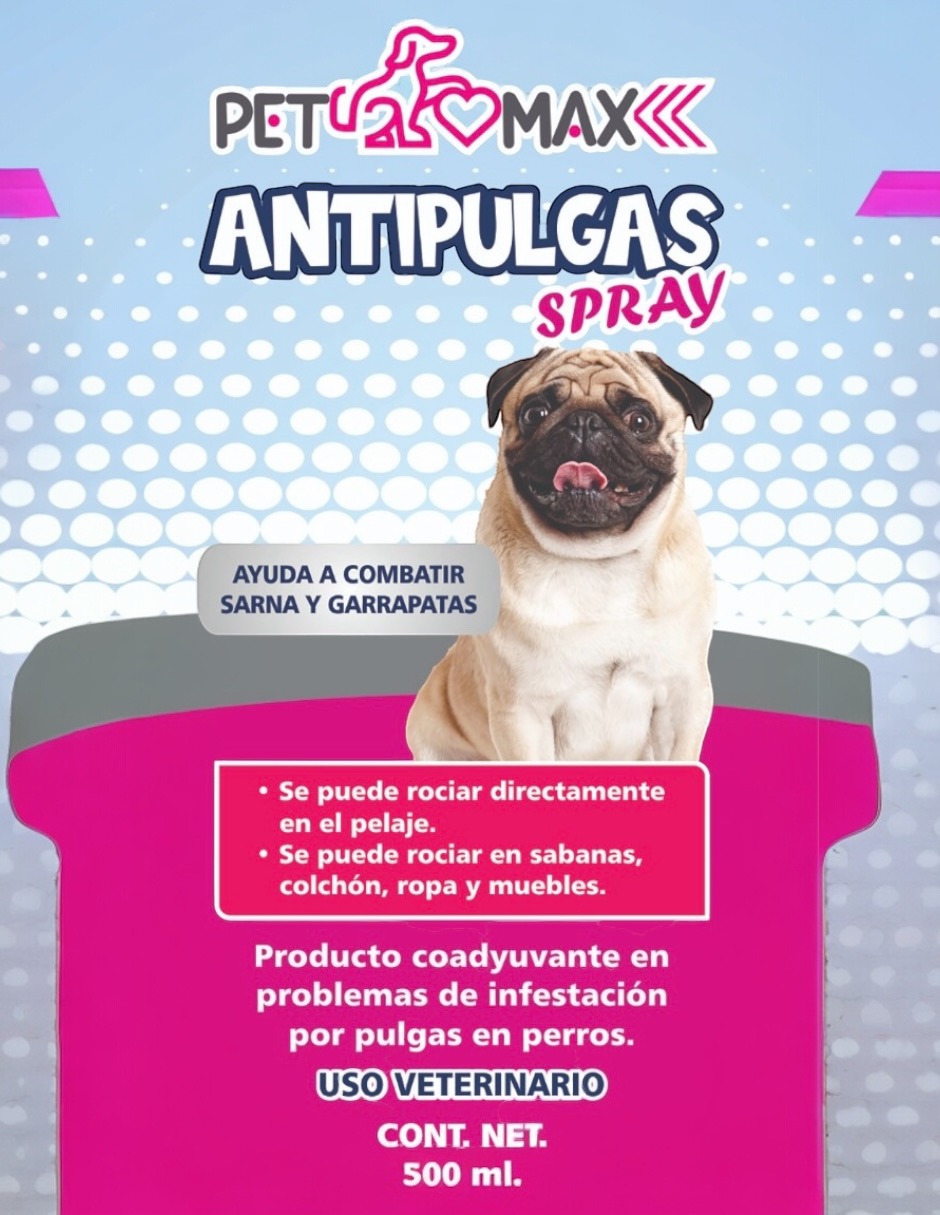 Foto 4 pulgar | Spray Anti Pulgas Y Garrapatas Previene Y Ataca La Sarna 500 Ml