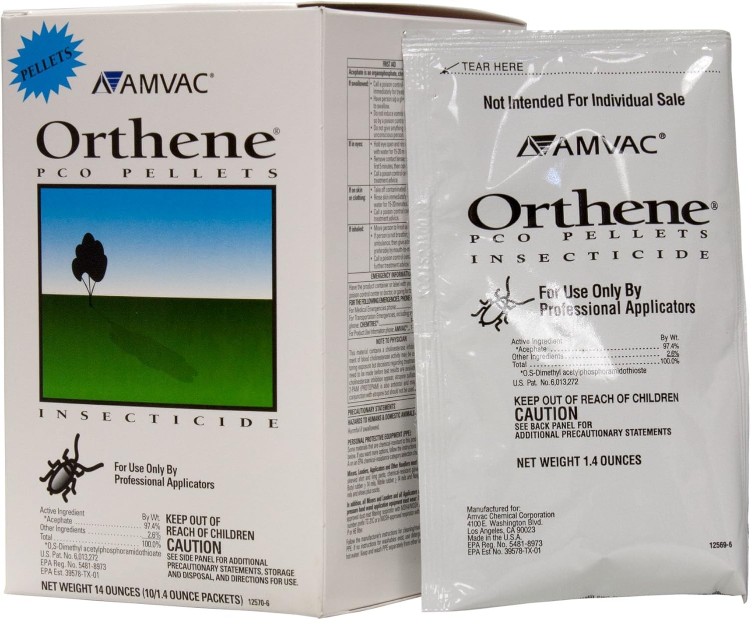 Insecticida Valent Usa Orthene Pco Pellets Para Insectos - Venta Internacional.