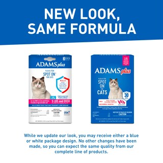 Foto 2 | Tratamiento Antipulgas Y Garrapatas Spot On Adams Plus Para Gatos De Más De 2,3 Kg - Venta Internacional.