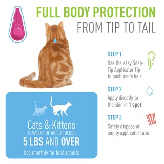 Foto 4 | Tratamiento Antipulgas Y Garrapatas Spot On Adams Plus Para Gatos De Más De 2,3 Kg - Venta Internacional.