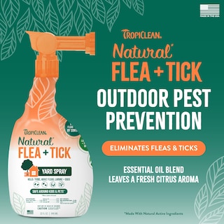 Foto 2 | Spray Para Tratamiento De Pulgas Y Garrapatas Tropiclean Max Strength 960 Ml - Venta Internacional.