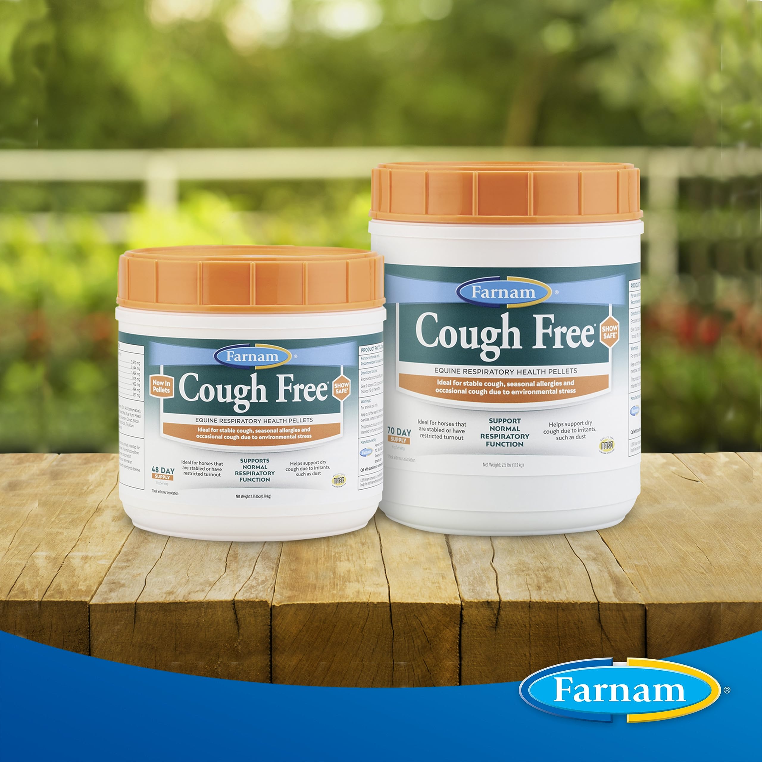Foto 8 pulgar | Suplemento Farnam Cough Free Horse Cough Cough, 800 G, Suministro Para 48 Días - Venta Internacional.