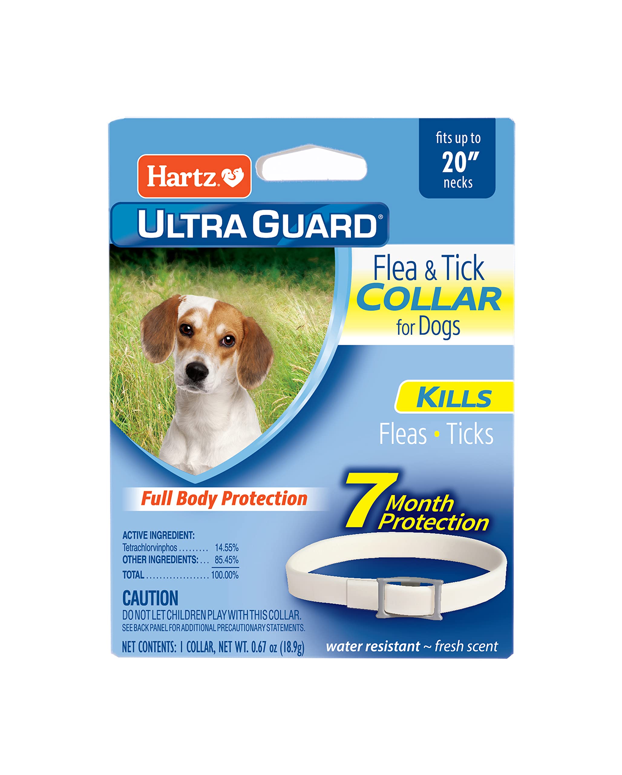 Foto 2 pulgar | Collar Antipulgas Y Garrapatas Hartz Ultraguard Para Perros De 7 Meses, Blanco - Venta Internacional.