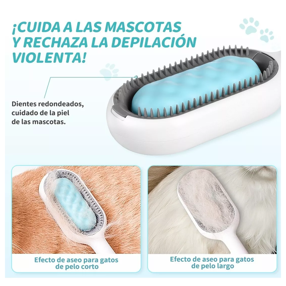 Foto 4 pulgar | Cepillo Deslanador Belug Pelo Mascota Perro Gato De Aseo Limpieza