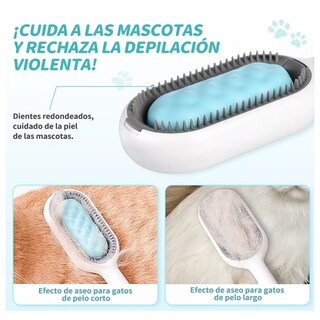 Foto 3 | Cepillo Deslanador Belug Pelo Mascota Perro Gato De Aseo Limpieza