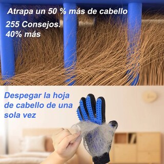 Foto 3 | Kit Cepillo Deslanador para Perro Eo Safe Imports ESI-12167 Azul 4 Piezas