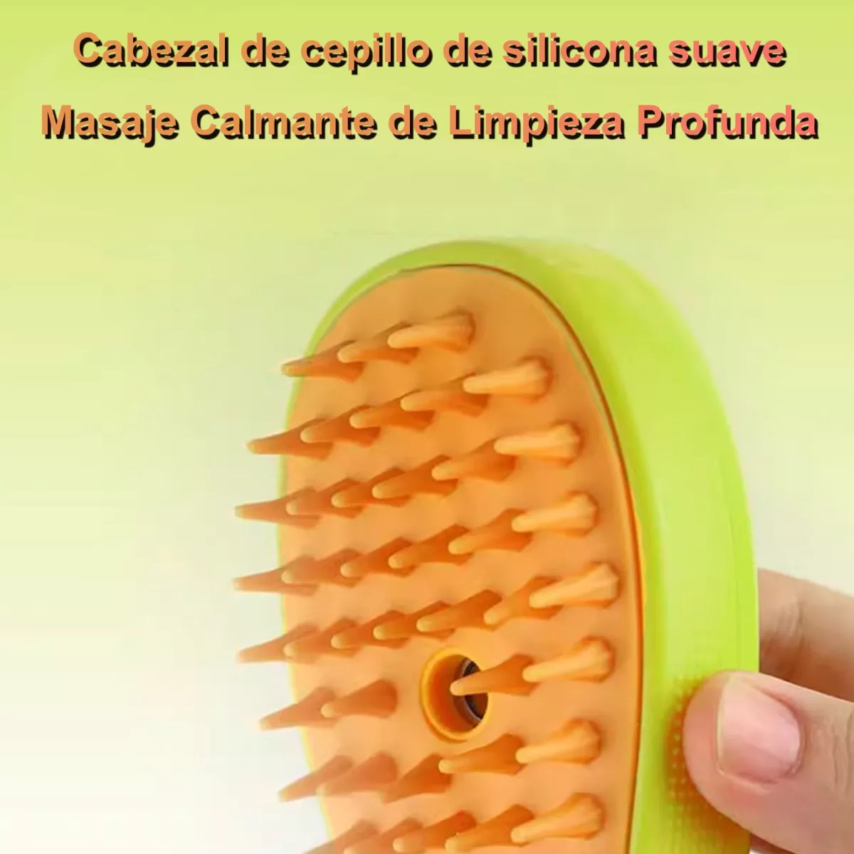 Foto 5 pulgar | Cepillo de Vapor para Gato/Perro Eo Safe Imports ESI-12163 Verde